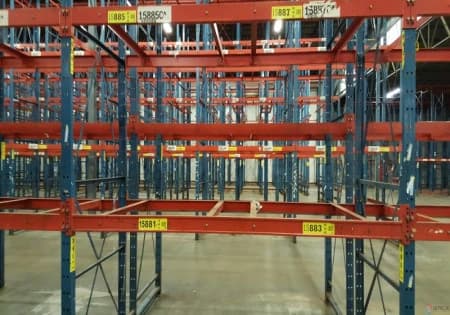 Pallet Racks For Sale: Structural Selective Pallet Racks - 44" D x 324" H Beams In null - image 1 Pallet Racks For Sale: Structural Selective Pallet Racks - 44" D x 324" H Beams In null - image 1