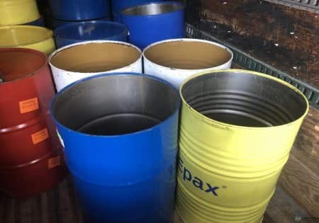 Drums For Sale: 55 Gallon Metal Food Grade Open Top Barrels In California - image 1 Drums For Sale: 55 Gallon Metal Food Grade Open Top Barrels In California - image 1