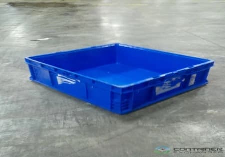 Stacking Totes For Sale: Used 24x22x9 Stacking Totes Ohio - Minimum Order, 80 Pcs In Ohio - image 1 Stacking Totes For Sale: Used 24x22x9 Stacking Totes Ohio - Minimum Order, 80 Pcs In Ohio - image 1