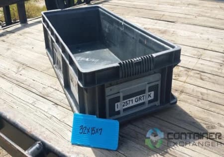 Stacking Totes For Sale: Used 32x15x7 Stacking Totes Texas In Texas - image 1 Stacking Totes For Sale: Used 32x15x7 Stacking Totes Texas In Texas - image 1