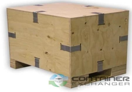 Wood Crates For Sale: New 30x22x23 Collapsible Wood Crates In South Carolina - image 2 Wood Crates For Sale: New 30x22x23 Collapsible Wood Crates In South Carolina - image 2