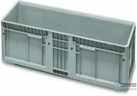 Stacking Totes For Sale: New 48x15x7.5 Plastic Straight Wall Containers In North Carolina - image 1 Stacking Totes For Sale: New 48x15x7.5 Plastic Straight Wall Containers In North Carolina - image 1