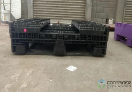 Pallet Containers For Sale: Refurbished 48x45x25 Collapsible Bulk Containers - Mixed colors In Indiana - image 2 Pallet Containers For Sale: Refurbished 48x45x25 Collapsible Bulk Containers - Mixed colors In Indiana - image 2