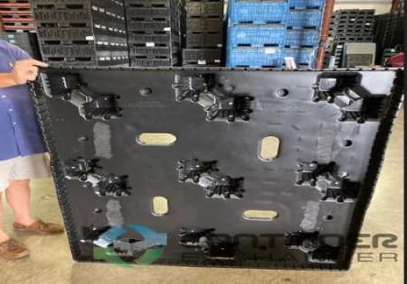 Stacking Totes For Sale: Thermofoamed "Mirror Image" pallet - Top Caps In Kentucky - image 2 Stacking Totes For Sale: Thermofoamed "Mirror Image" pallet - Top Caps In Kentucky - image 2