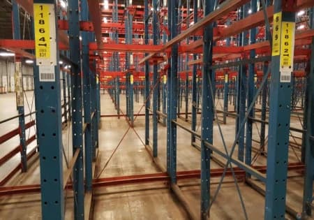 Drive-In Racks For Sale: Frazier 2 Deep drive in rack, floor + 3 levels In null - image 2 Drive-In Racks For Sale: Frazier 2 Deep drive in rack, floor + 3 levels In null - image 2