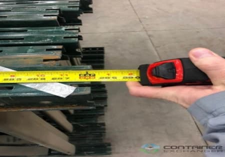 Uprights For Sale: Ridg U Rak Slotted Pallet Rack 42x24 High Uprights Pennsylvania In Pennsylvania - image 2 Uprights For Sale: Ridg U Rak Slotted Pallet Rack 42x24 High Uprights Pennsylvania In Pennsylvania - image 2