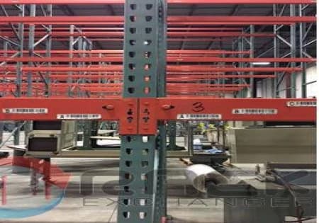 Pallet Racks For Sale: Used Interlake Pallet Rack 694 22' Uprights, 42" Deep w 96" Beams In Rhode Island - image 2 Pallet Racks For Sale: Used Interlake Pallet Rack 694 22' Uprights, 42" Deep w 96" Beams In Rhode Island - image 2