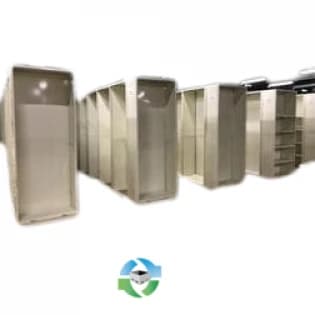 Shelving Systems For Sale: Used Steel Shelving 36x18x97 Rhode Island In Rhode Island - image 1 Shelving Systems For Sale: Used Steel Shelving 36x18x97 Rhode Island In Rhode Island - image 1