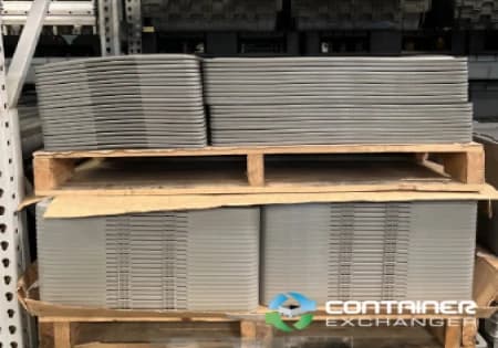 Stacking Totes For Sale: New 24x15x0.4 Straight Wall Tote Lid In South Carolina - image 2 Stacking Totes For Sale: New 24x15x0.4 Straight Wall Tote Lid In South Carolina - image 2