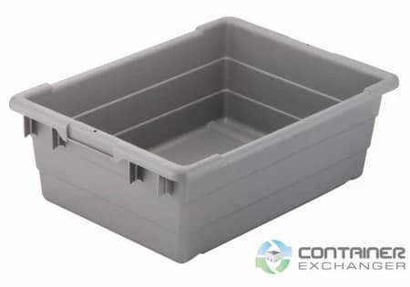 Stack & Nest Totes For Sale: New 24x17x8 Cross-Stack and Nest Totes In Ohio - image 1 Stack & Nest Totes For Sale: New 24x17x8 Cross-Stack and Nest Totes In Ohio - image 1