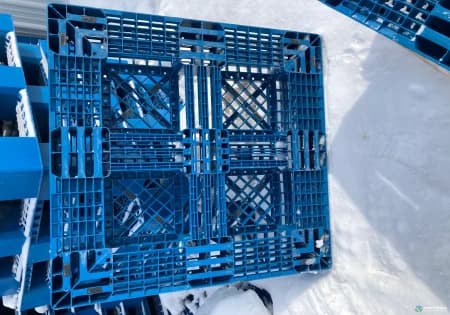 Plastic Pallets For Sale: Used 43x43x6 Plastic Pallets In Ohio - image 2 Plastic Pallets For Sale: Used 43x43x6 Plastic Pallets In Ohio - image 2