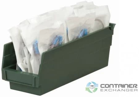 Organizer Bins For Sale: New 12x4x4 Hopper Front Shelf Storage Bins with Optional Shelves In Ohio - image 1 Organizer Bins For Sale: New 12x4x4 Hopper Front Shelf Storage Bins with Optional Shelves In Ohio - image 1