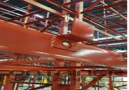 Pallet Supports For Sale: 44" Deep Bolted Pallet Supports In New Jersey - image 1 Pallet Supports For Sale: 44" Deep Bolted Pallet Supports In New Jersey - image 1