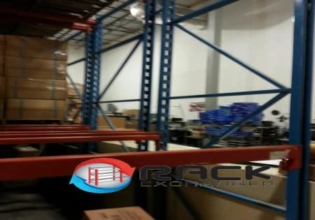 Pallet Racks For Sale: 135 Uprights 42" x 12', 516 Beams 96" x 3.5" In Illinois - image 2 Pallet Racks For Sale: 135 Uprights 42" x 12', 516 Beams 96" x 3.5" In Illinois - image 2