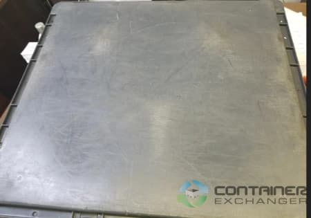 Stacking Totes For Sale: Used 24x22x11 Gray Totes In Mississippi - image 1 Stacking Totes For Sale: Used 24x22x11 Gray Totes In Mississippi - image 1