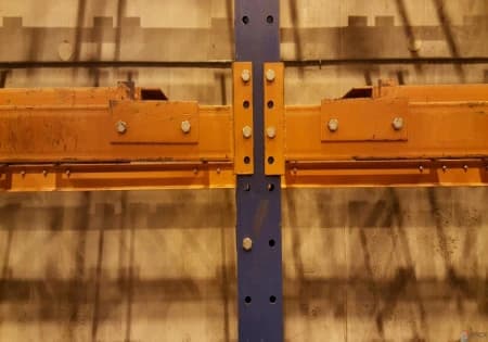 Push-Back Racks For Sale: 2 deep push back, 2 to 6 levels, 96" wide bays, 26' high uprights, 12,000 pallet positions In null - image 2 Push-Back Racks For Sale: 2 deep push back, 2 to 6 levels, 96" wide bays, 26' high uprights, 12,000 pallet positions In null - image 2
