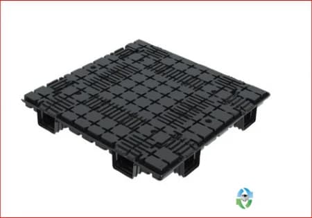 Plastic Pallets For Sale: New 43.38x43.38x3.69 Bulk Bag Stackable Plastic Pallet In Wisconsin - image 2 Plastic Pallets For Sale: New 43.38x43.38x3.69 Bulk Bag Stackable Plastic Pallet In Wisconsin - image 2