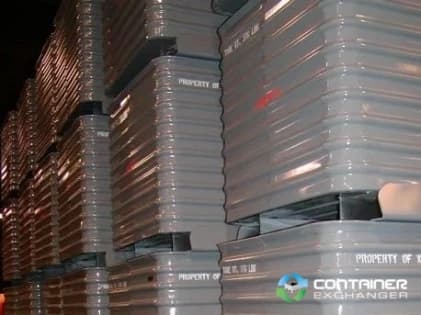 Metal Bins For Sale: New Heavy Duty 42x34x29 Corrugated Steel Bins Stackable Wisconsin In Wisconsin - image 2 Metal Bins For Sale: New Heavy Duty 42x34x29 Corrugated Steel Bins Stackable Wisconsin In Wisconsin - image 2