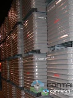 Metal Bins For Sale: New Heavy Duty 50x42x29 Corrugate Metal Bins Stackable Wisconsin In Wisconsin - image 2 Metal Bins For Sale: New Heavy Duty 50x42x29 Corrugate Metal Bins Stackable Wisconsin In Wisconsin - image 2