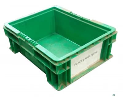 Stacking Totes For Sale: Used 15x12x5 Stacking Totes In Mississippi - image 2 Stacking Totes For Sale: Used 15x12x5 Stacking Totes In Mississippi - image 2