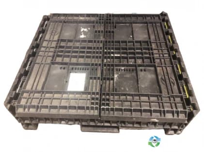 Pallet Containers For Sale: Used 45x48x34 Collapsible Bulk Containers w. Drop Doors - Mixed Colors South Carolina In South Carolina - image 2 Pallet Containers For Sale: Used 45x48x34 Collapsible Bulk Containers w. Drop Doors - Mixed Colors South Carolina In South Carolina - image 2