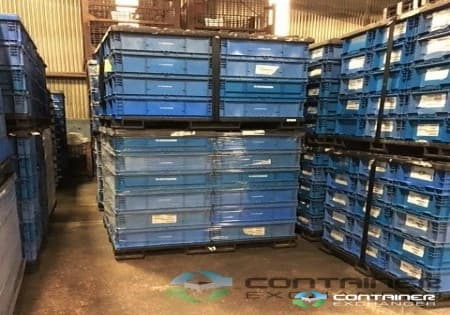 Stacking Totes For Sale: Used 24x15x9 Stacking Totes - Must Buy All In Indiana - image 1 Stacking Totes For Sale: Used 24x15x9 Stacking Totes - Must Buy All In Indiana - image 1