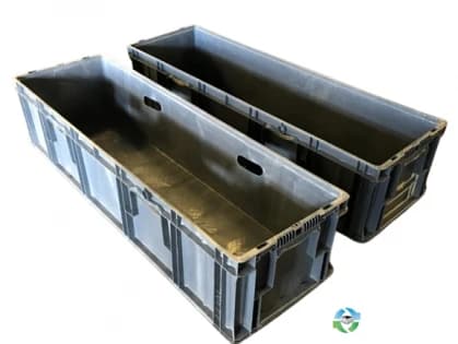 Stacking Totes For Sale: Used 48x15x11 Stacking Totes Texas In Texas - image 2 Stacking Totes For Sale: Used 48x15x11 Stacking Totes Texas In Texas - image 2