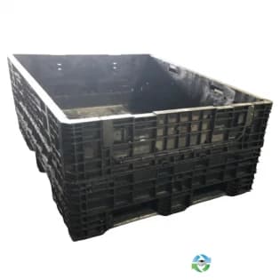 Pallet Containers For Sale: Used 64x48x25 Collapsible Bulk Containers with Drop Doors South Carolina In South Carolina - image 1 Pallet Containers For Sale: Used 64x48x25 Collapsible Bulk Containers with Drop Doors South Carolina In South Carolina - image 1