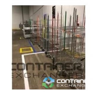 Shelving Systems For Sale: Used Rolling Shelving 18x48x78 New Jersey In New Jersey - image 1 Shelving Systems For Sale: Used Rolling Shelving 18x48x78 New Jersey In New Jersey - image 1