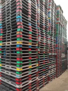 Plastic Pallets For Sale: Used 56x44x4.5 Orbis Stackable Plastic Pallets In Ontario - image 3 Plastic Pallets For Sale: Used 56x44x4.5 Orbis Stackable Plastic Pallets In Ontario - image 3