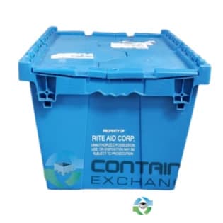Stack & Nest Totes For Sale: Used Flip Top Totes 22x15x12 Blue Rhode Island In Rhode Island - image 1 Stack & Nest Totes For Sale: Used Flip Top Totes 22x15x12 Blue Rhode Island In Rhode Island - image 1