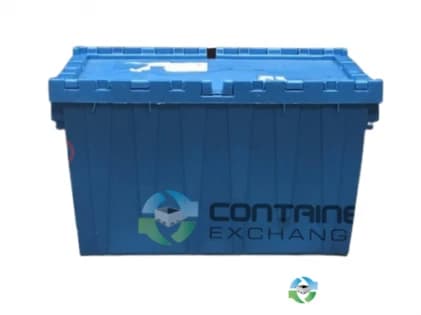 Stack & Nest Totes For Sale: Used Flip Top Totes 22x15x12 Blue Rhode Island In Rhode Island - image 2 Stack & Nest Totes For Sale: Used Flip Top Totes 22x15x12 Blue Rhode Island In Rhode Island - image 2