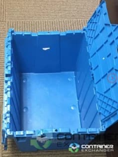 Stack & Nest Totes For Sale: Used Flip Top Totes 22x15x12 Blue Rhode Island In Rhode Island - image 3 Stack & Nest Totes For Sale: Used Flip Top Totes 22x15x12 Blue Rhode Island In Rhode Island - image 3