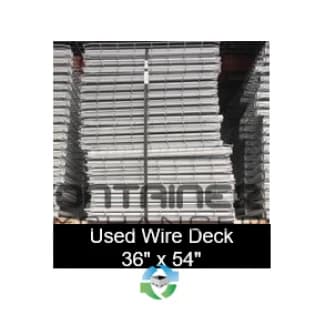 Decking For Sale: Used Wire Decks 36x54 Missouri In Missouri - image 1 Decking For Sale: Used Wire Decks 36x54 Missouri In Missouri - image 1