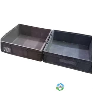 Stacking Totes For Sale: Used 24x22x7 Totes In Mississippi - image 1 Stacking Totes For Sale: Used 24x22x7 Totes In Mississippi - image 1