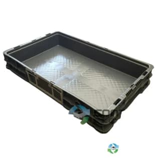 Stacking Totes For Sale: Used 24x15x4 Totes In Ohio - image 1 Stacking Totes For Sale: Used 24x15x4 Totes In Ohio - image 1