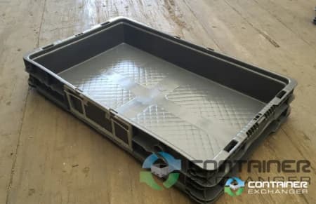 Stacking Totes For Sale: Used 24x15x4 Totes In Ohio - image 2 Stacking Totes For Sale: Used 24x15x4 Totes In Ohio - image 2