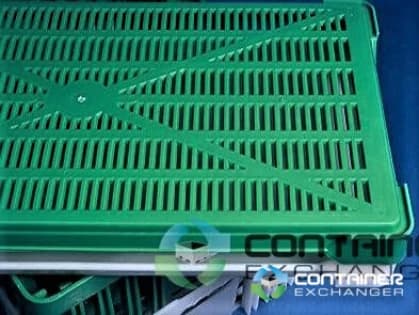 Food Totes & Trays For Sale: NEW 30.75x16.25x2.5 Self-Stacking Ventilated Plastic Tray with Vented Bottom- White Pennsylvania In Pennsylvania - image 2 Food Totes & Trays For Sale: NEW 30.75x16.25x2.5 Self-Stacking Ventilated Plastic Tray with Vented Bottom- White Pennsylvania In Pennsylvania - image 2