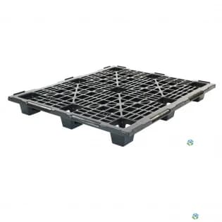 Plastic Pallets For Sale: New 40 x 48 Medium-Heavy Duty Stackable Plastic Pallet - 3 Runner - Assembled In Michigan - image 1 Plastic Pallets For Sale: New 40 x 48 Medium-Heavy Duty Stackable Plastic Pallet - 3 Runner - Assembled In Michigan - image 1