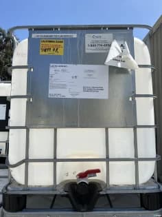 IBC Totes For Sale: USED 275 Gallon IBC Totes Previous Food Grade and Triple Washed CALIFORNIA CLEAN TAGGED In California - image 2 IBC Totes For Sale: USED 275 Gallon IBC Totes Previous Food Grade and Triple Washed CALIFORNIA CLEAN TAGGED In California - image 2