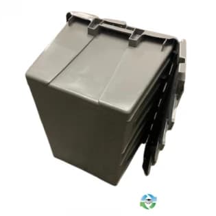 Stack & Nest Totes For Sale: NEW 21X15X12 ATTACHED LID CONTAINERS ONTARIO In Ontario - image 1 Stack & Nest Totes For Sale: NEW 21X15X12 ATTACHED LID CONTAINERS ONTARIO In Ontario - image 1