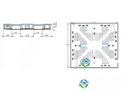 Plastic Pallets For Sale: New 48.56x45.59x5 Stackable Plastic Pallets North Carolina In North Carolina - image 3 Plastic Pallets For Sale: New 48.56x45.59x5 Stackable Plastic Pallets North Carolina In North Carolina - image 3