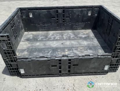 Pallet Containers For Sale: Used 64x48x25 Collapsible Pallet Containers w. Drop Doors Texas In Texas - image 2 Pallet Containers For Sale: Used 64x48x25 Collapsible Pallet Containers w. Drop Doors Texas In Texas - image 2