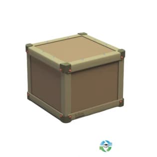 Gaylord Boxes For Sale: NEW Kübox 31x31x26 Collapsible 3 Wall Corrugated Crates Wood Crate Alternative Tennessee In Tennessee - image 1 Gaylord Boxes For Sale: NEW Kübox 31x31x26 Collapsible 3 Wall Corrugated Crates Wood Crate Alternative Tennessee In Tennessee - image 1