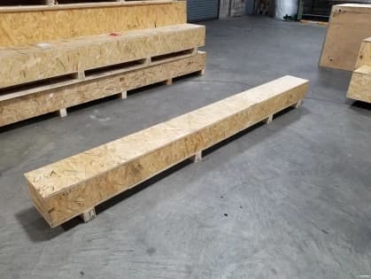 Wood Crates For Sale: Used 130x12x13 Long Rigid Wooden Crate New York In New York - image 3 Wood Crates For Sale: Used 130x12x13 Long Rigid Wooden Crate New York In New York - image 3