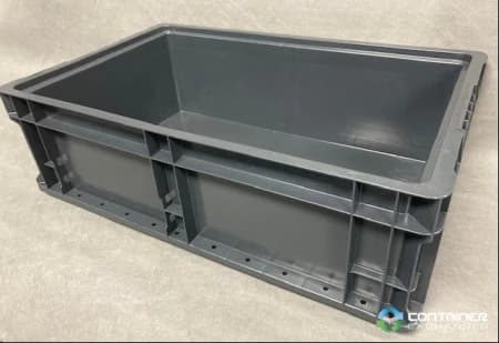 Stacking Totes For Sale: New 24x15x7.5 Plastic Straight Wall Containers from HDPE (SF241507SS) In North Carolina - image 2 Stacking Totes For Sale: New 24x15x7.5 Plastic Straight Wall Containers from HDPE (SF241507SS) In North Carolina - image 2