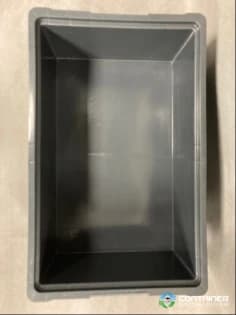 Stacking Totes For Sale: New 24x15x7.5 Plastic Straight Wall Containers from HDPE (SF241507SS) In North Carolina - image 3 Stacking Totes For Sale: New 24x15x7.5 Plastic Straight Wall Containers from HDPE (SF241507SS) In North Carolina - image 3