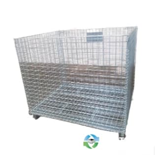 Wire Baskets For Sale: New 48x40x36 (30” Clear Height) Wire Baskets Collapsible Ohio In Ohio - image 1 Wire Baskets For Sale: New 48x40x36 (30” Clear Height) Wire Baskets Collapsible Ohio In Ohio - image 1