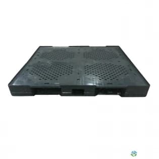Plastic Pallets For Sale: New 45x48x5 All Black Monoflo Stackable Pallet
minimum Order = 30 pallets In Mississippi - image 1 Plastic Pallets For Sale: New 45x48x5 All Black Monoflo Stackable Pallet
minimum Order = 30 pallets In Mississippi - image 1