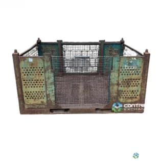Wire Baskets For Sale: Used 74x54x38 Rigid Wire Mesh with Removable Partial Sides Ontario In Ontario - image 1 Wire Baskets For Sale: Used 74x54x38 Rigid Wire Mesh with Removable Partial Sides Ontario In Ontario - image 1